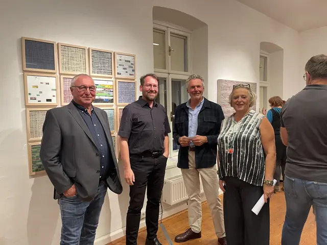 V.l. Rudolf Beer, Harald Herkner, Eckehard Lughofer, Verena Traeger | Foto: Josef Goldhofer