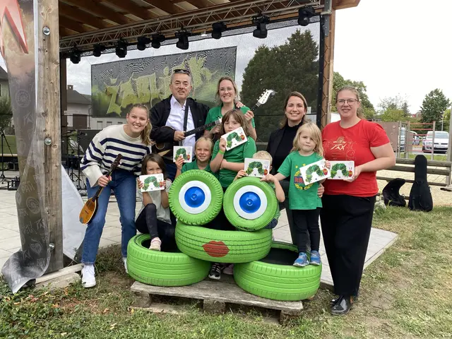Der Nachwuchs stand am Sonntagnachmittag in Kr. Geresdorf im Mittelpunkt | Foto: Gesa Buzanich