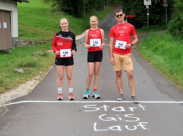 Carolina Lunftensteiner, Alexandra Steiner, Florian Rosinger. | Foto: ULC Grein
