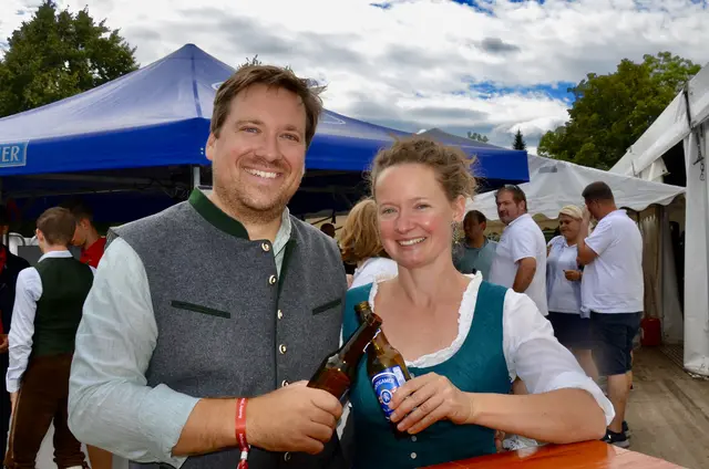 Peter Wochesländer mit Bernadette Waldherr | Foto: Elisabeth Peinsipp
