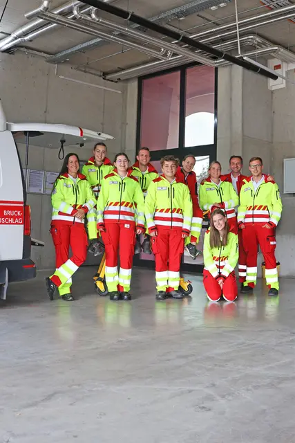 Zehn neue ehrenamtliche Mitarbeiterinnen und Mitarbeiter absolvieren aktuell die Rettungssanitäter- Ausbildung. | Foto: Rotes Kreuz
