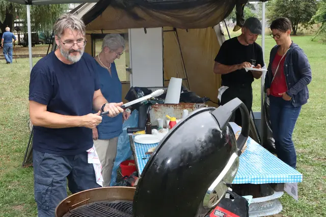 Auch mit Rauch verbunden - der Grillofen | Foto: Gerhard Langmann