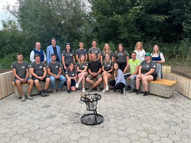 So entstand die „Grillmania – do kumma zam“, ein Projekt, das Planung, Organisation und handwerkliches Geschick der Landjugend verlangte. | Foto: Landjugend Sigmundsherberg