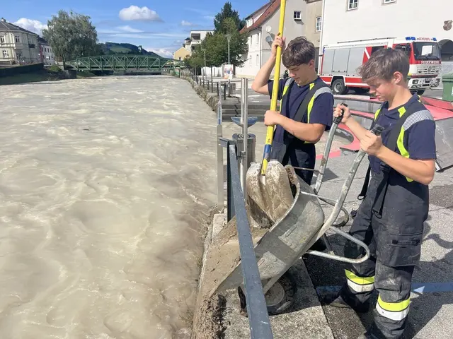 Ein verheerendes Hochwasser wütete im September 2024 in Scheibbs: Unzählige Freiwillige aus dem Bezirk halfen im Kampf gegen die Fluten mit. | Foto: Bezirksfeuerwehrkommando Scheibbs