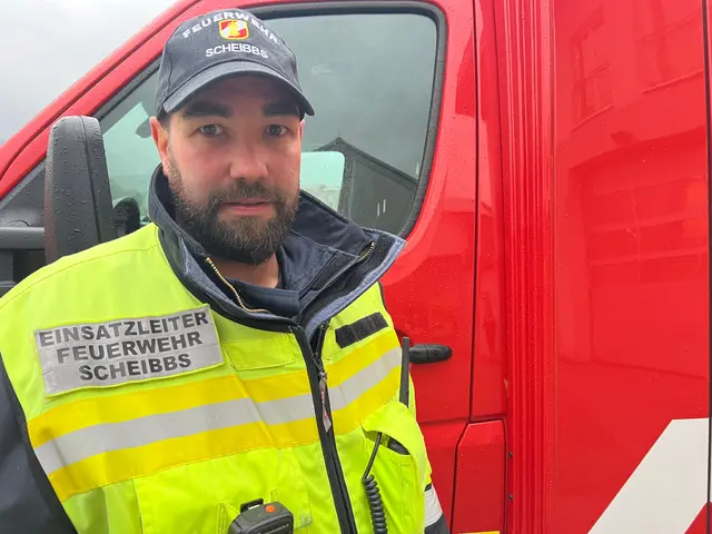 Einsatzleiter Philipp Pflügl von der Freiwilligen Feuerwehr Scheibbs: "Als ich sah, wie viele Menschen vor Ort waren, um zu helfen, war ich den Tränen nahe." | Foto: Freiwillige Feuerwehr Scheibbs