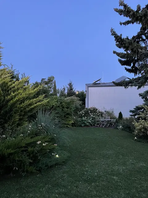 Neben dem ersten Foto haben wir auch noch einen Zwetschken-, Birnen-, Apfel- &amp; Marillenbaum und ganz viele Beeren(sträucher), damit unsere Tochter im Sommer jederzeit etwas Gesundes naschen kann. | Foto: Ibser