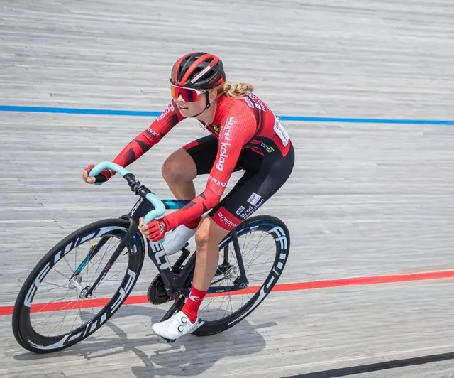 Hauptsächlich fährt Emelie Bauböck Straßenrennen – die österreichischen Bahnmeisterschaften fährt sie aber jedes Jahr. | Foto: cycling austria
