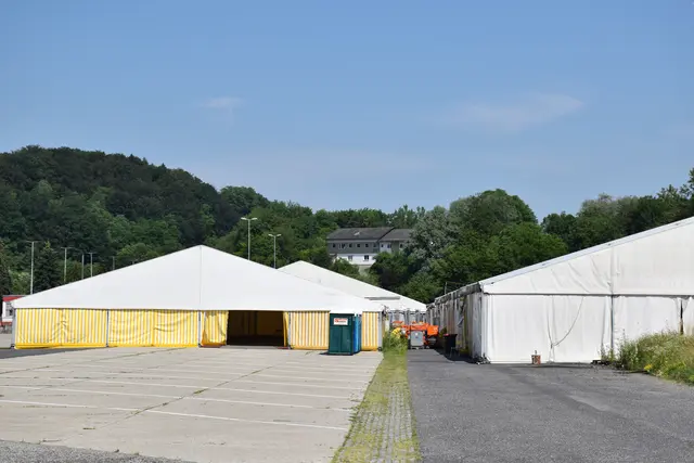 Für das Grenzmanagement in Spielfeld sind zwischen Jänner und Juni 2022 insgesamt 1,68 Millionen Euro angefallen.  | Foto: Waltraud Fischer