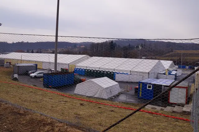 Das seit 2015 bestehende Grenzmanagement in Spielfeld kann im Bedarfsfall jederzeit hochgefahren werden. | Foto: Waltraud Fischer