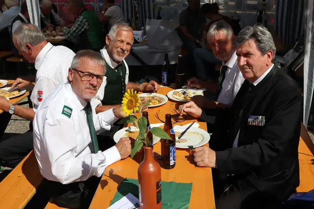 Die Abordnung des Kameradschaftsbundes Stainz | Foto: Gerhard Langmann