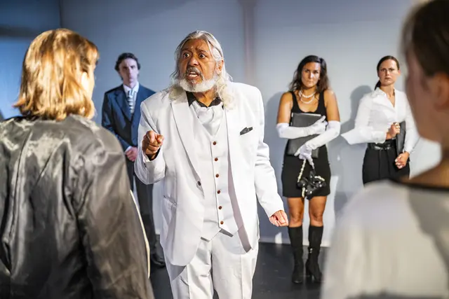 Erste Einblicke in die Proben zu "King Lear" vom Theater Ecce. | Foto: Bernhard Müller