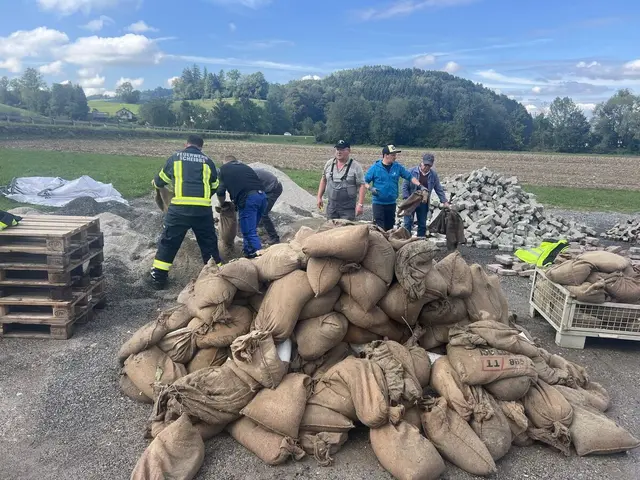 Ein verheerendes Hochwasser wütete im September 2024 in Scheibbs: Unzählige Freiwillige aus dem Bezirk halfen im Kampf gegen die Fluten mit. | Foto: Bezirksfeuerwehrkommando Scheibbs