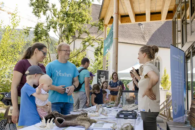 Großes "Fest der Wildnis": Bei strahlendem Sommerwetter verwandelte sich das Haus der Wildnis in Lunz in einen Treffpunkt für Naturbegeisterte, Wissenshungrige und alle Familien.