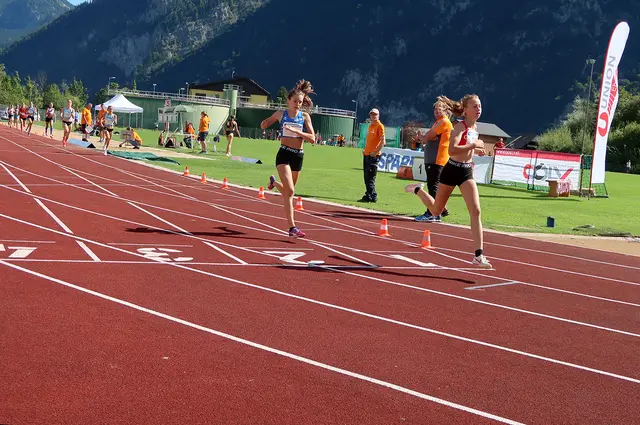 Pauline Steiner, ULC Grein, mit pers. Bestzeit über 1000 m Rang zwei bei den U16 LM in Ebensee. | Foto: ULC Grein