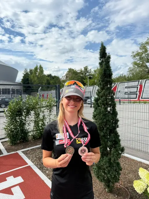 Radrennsporttalent Emelie Bauböck aus Saalbach Hinterglemm im MeinBezirk-Interview. | Foto: cycling austria