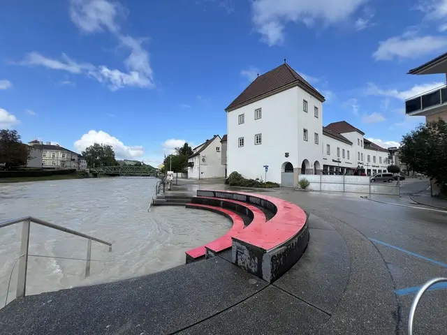Ein verheerendes Hochwasser wütete im September 2024 in Scheibbs: Unzählige Freiwillige aus dem Bezirk halfen im Kampf gegen die Fluten mit. | Foto: Bezirksfeuerwehrkommando Scheibbs