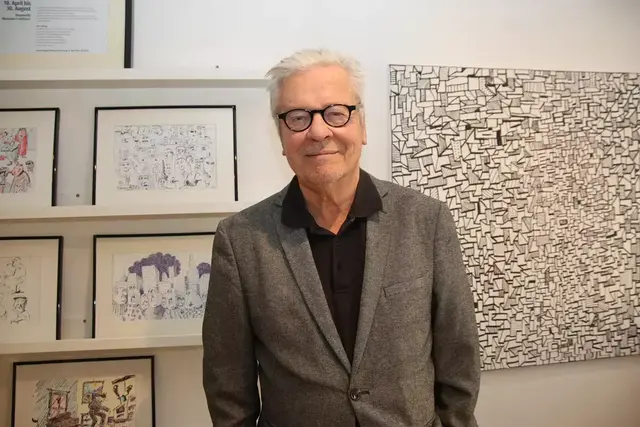 Die Werke von Michael Honzak sind bis 30. September zu sehen.