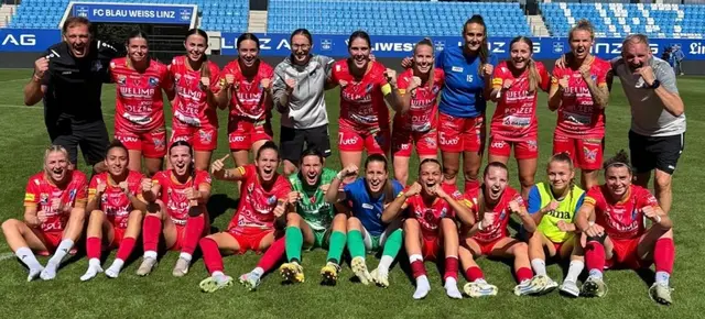 Die SPG Südburgenland/TSV Hartberg jubelte über den ersten Sieg in der Admiral Frauen Bundesliga. | Foto: FC Südburgenland