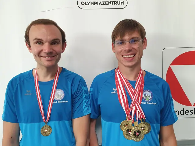 Christian Thomsen und Daniel Stütz konnten wieder Medaillen mit nach Hause nehmen. | Foto: Stütz