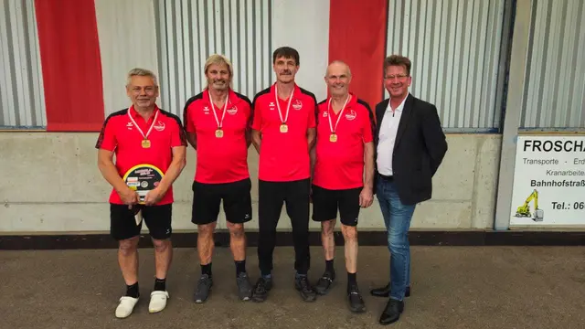 Stockerplatz für die Thalheimer Stockschützen: Bei den sommerlichen Askö Landesmeisterschaften der Senioren konnte man den dritten Platz erreichen. | Foto: Waage