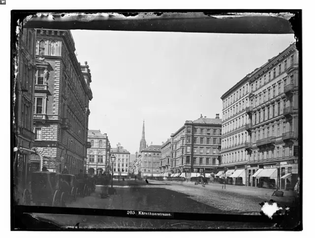 Die Straße wurde stark verbreitert.  | Foto: WIEN MUSEUM