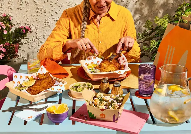 Lieferando präsentiert seinen diesjährigen Wiener-Schnitzel-Index. | Foto: Lieferando