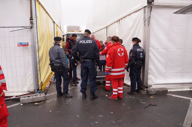 Das Grenzmanagement in Spielfeld wurde innerhalb kürzerster Zeit hochgezogen. | Foto: Waltraud Fischer
