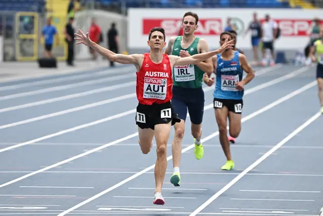 Raphael Pallitsch aus Oggau lief bei einem Meeting nahe Mailand zu einem neuen österreichischen Rekord.  | Foto: ÖLV/A. Nevsimal