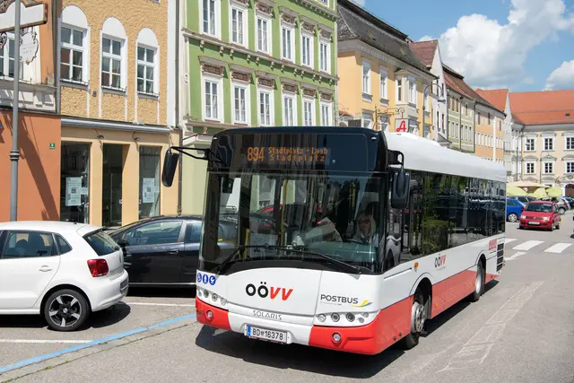 OÖVV-Freifahrten während der Mobilitätswoche – auch der Citybus Braunau ist bei dieser Aktion wieder mit dabei. | Foto: OÖVV Postbus
