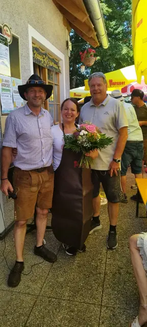 Von links: Bgm. Johannes Rauter, Agnes Gyrka, Bgm. a.D. GR Wolfgang Schlick
 | Foto: Gemeinde Stadl-Predlitz