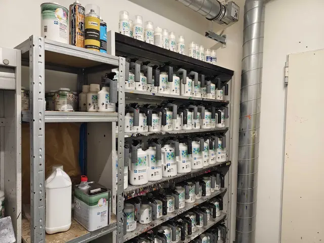 Es kann so gut wie jede Farbe gemischt werden. | Foto: Rebekka Sadiki-Peckary