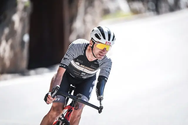 Patrick Hagenaars holt sich Rang 9 beim Radklassiker im Ötztal.  | Foto: Sportograf