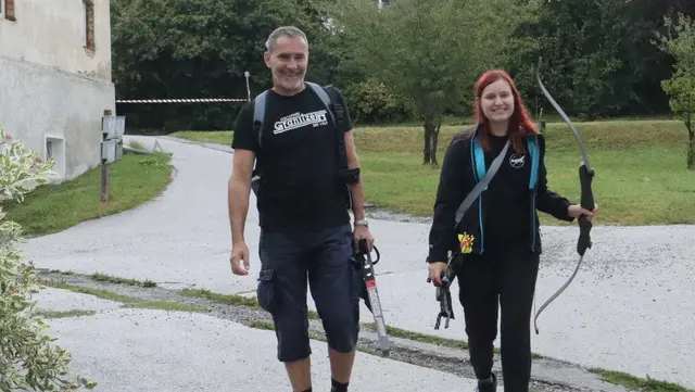 Bernhard Engelmann und Leonie Herrmann von MeinBezirk auf "Rattenjagd" | Foto: Hannes Neudeck
