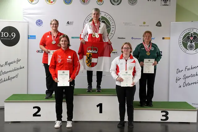 Sylvia Steiner durfte mehrmals aufs oberste Treppchen steigen. | Foto: ÖSB