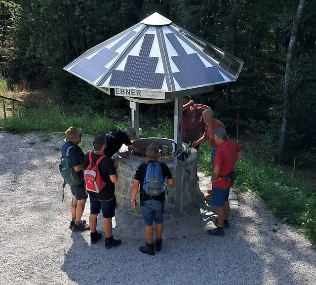 Wanderung Gobelwarte - beim Getränkebrunnen | Foto: Naturfreunde Mauthausen
