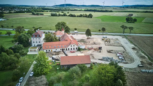 38 Wohnplätze und 42 Tagesbetreuungsplätze für Menschen mit psychischen Erkrankungen entstehen am Lilienhof in St. Pölten.  | Foto: Caritas St. Pölten