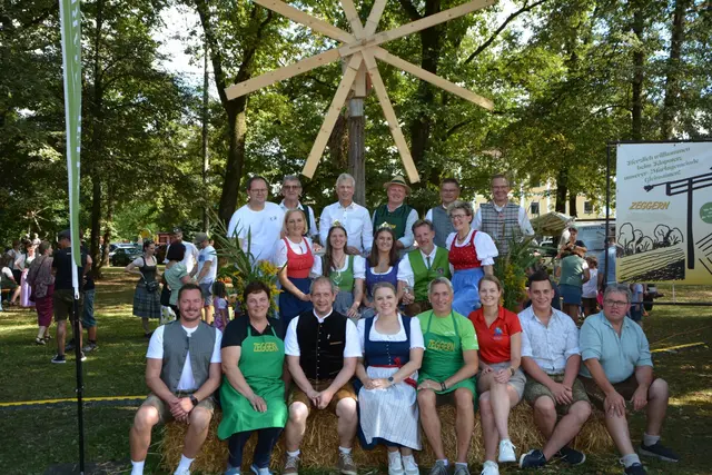 Die Obleute der 14 Vereine sowie das Organisationsteam sorgten für ein perfektes Fest. | Foto: Sommerauer