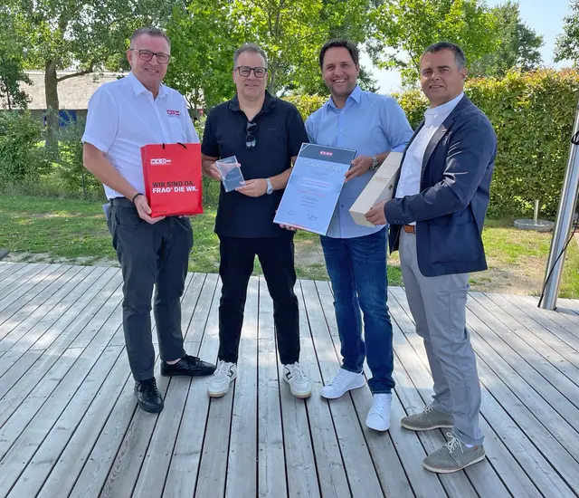 Harald Pokorny, Christof Schlegel, Ronald Fenk und Markus Klausner | Foto: WKB