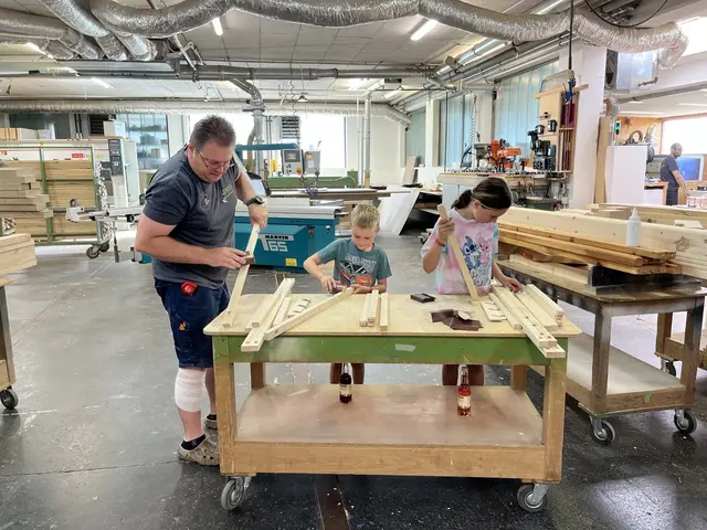 Kinderferienspaß in der Werkstatt | Foto: Einrichtungswerkstätte Gross