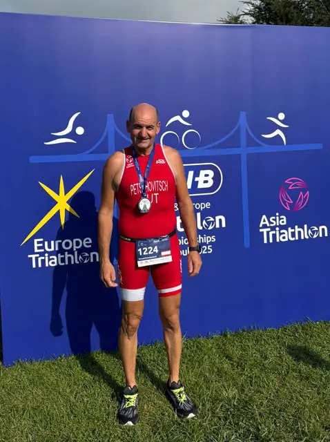 Der Triathlet aus Lackenbach vertrat Österreich bei der Sprintdistanz der Triathlon-Europameisterschaften in Istanbul. | Foto: Andreas Schmidt