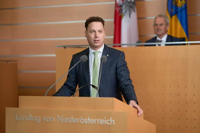 Landtagsabgeordneter Bernhard Heinreichsberger (ÖVP). | Foto: VPNÖ-Landtagsklub