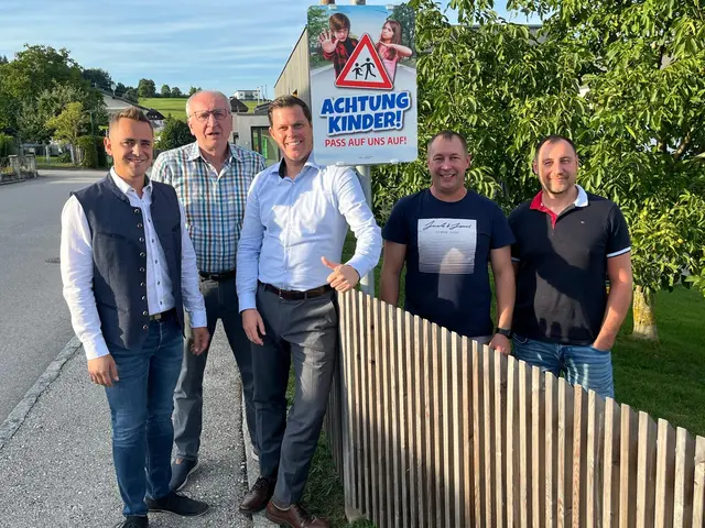 Markus Ott, Max Donninger, Peter Gsottbauer, Franz Josef Schiffelhumer, Gerald Freund. | Foto: FPÖ
