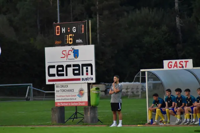 DSC-Trainer Patrick Haring trat zum ersten Mal gegen seinen Heimatverein an. | Foto: Simon Michl