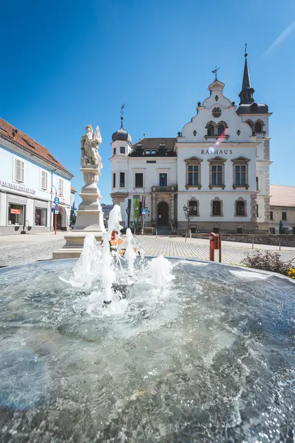 Der Florianiplatz in Gleisdorf | Foto: Stadtmarketing