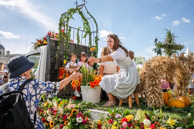 Das "ernte.dank.festival." geht am Heldenplatz in die dritte Runde. (Archivfoto) | Foto: Ökosoziales Forum/Praxmarer