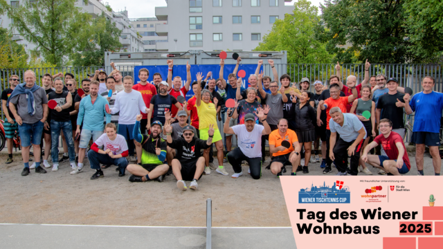 Tischtennis Begeisterung pur beim Wiener Tischtennis Cup im Rudolf-Bednar-Park | Foto: R.Lendl im Auftrag von Tischtennis Hobby Wien