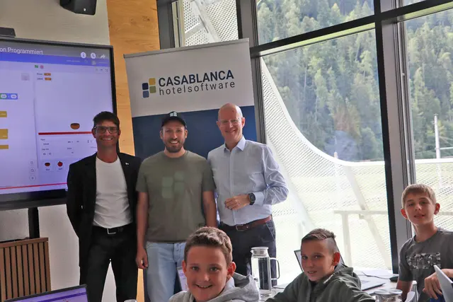 WK-Obmann Michael Gitterle, Johannes Ehrhart und Mario Eckmaier bei einem Camp. | Foto: Thomas Seelos