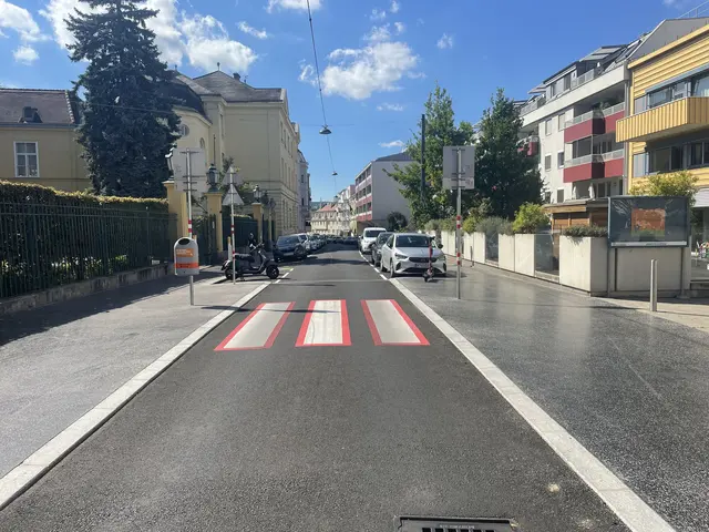 So schaut der sanierte Teil der Hofzeile zwischen Vormosergasse und Döblinger Hauptstraße aus. | Foto: Kristóf Paksánszki/MeinBezirk