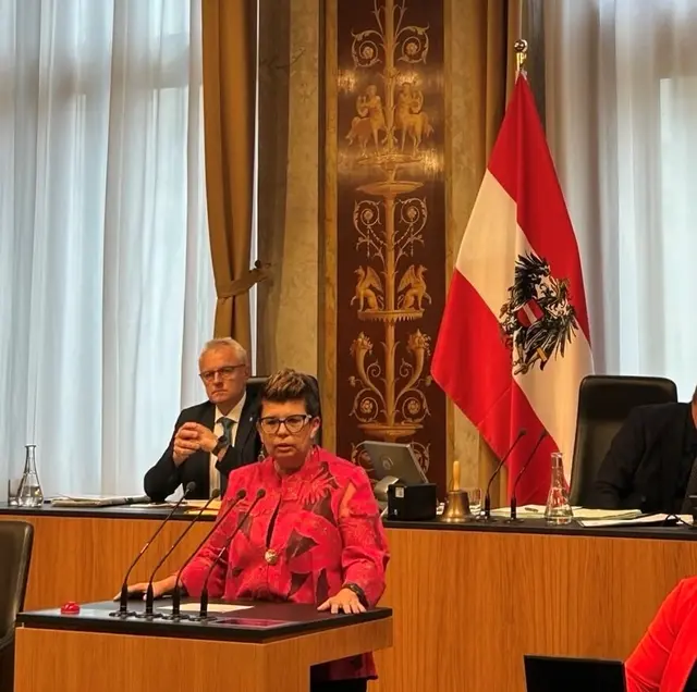 „Die Sicherheit der Menschen in unserem Land in allen Bereichen ist ein Grundbedürfnis, damit wir den sozialen Frieden gewährleisten können“, so Kerschler.   | Foto: BR Kerschler