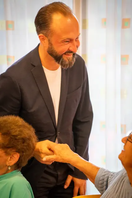 Max Lercher: "Ich bin gerne unterwegs und unter den Leuten." | Foto: SPÖ/Windholz